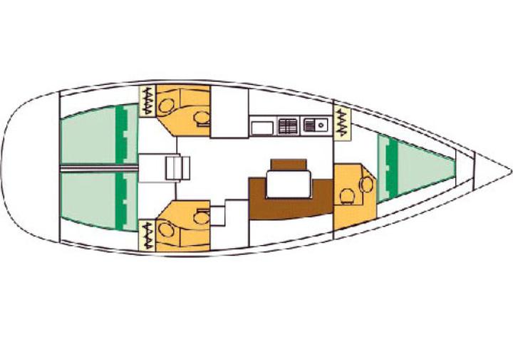 Beneteau Cyclades 43.3